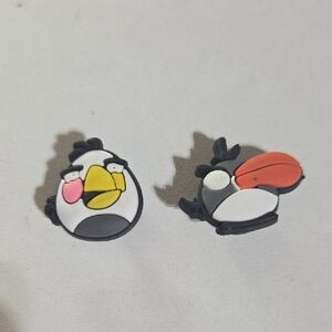 Angry Birds Shoe Charms, Set Of 2